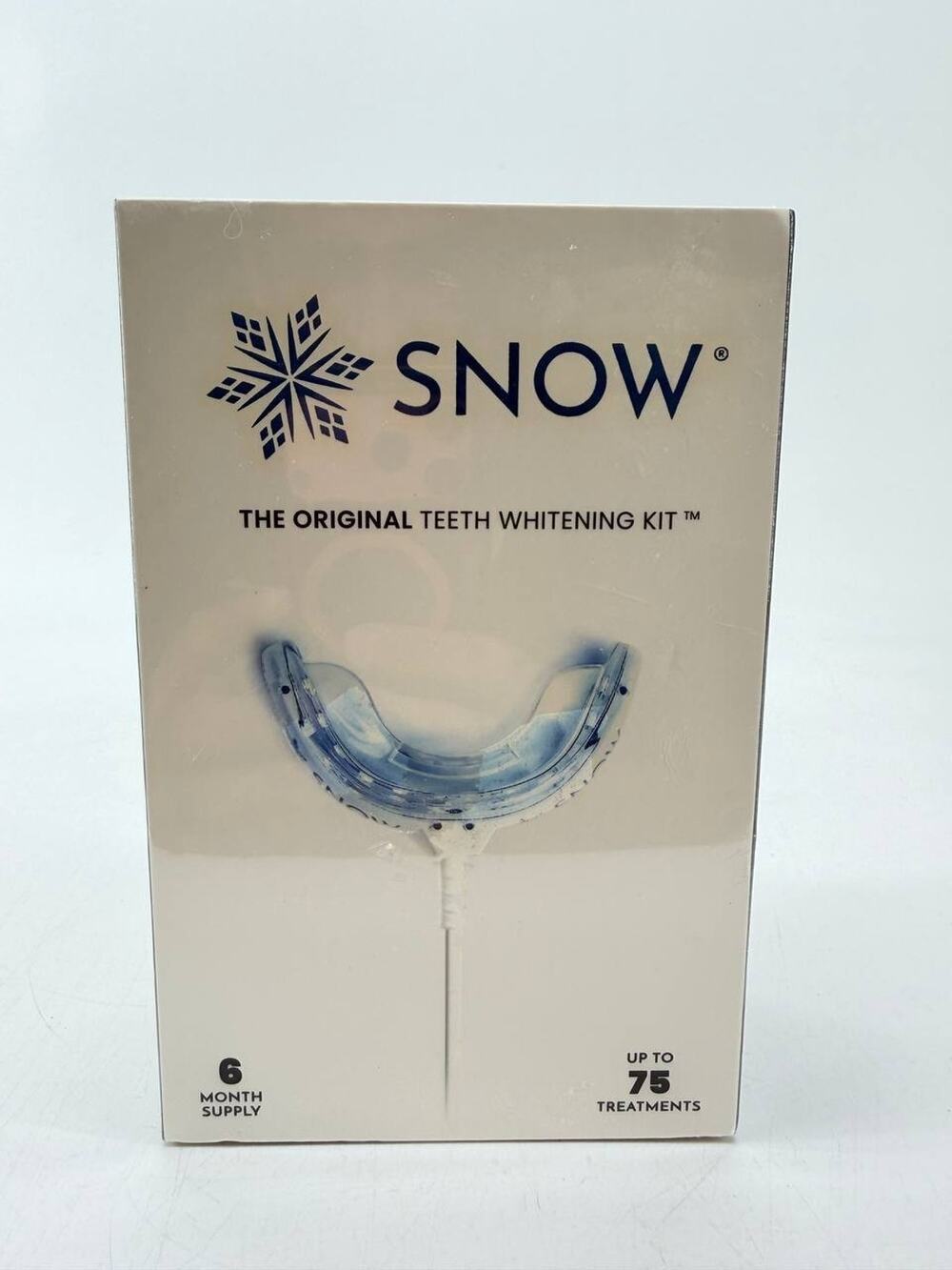 SNOW Original Teeth Whitening Kit LED Mouthpiece 75 Treatments New Sealed